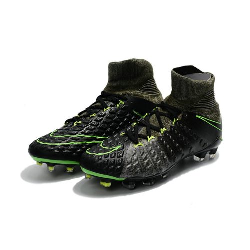fodboldstøvler Nike Phantom Hypervenom 3 Elite DF FG - Grå Sort_8.jpg
